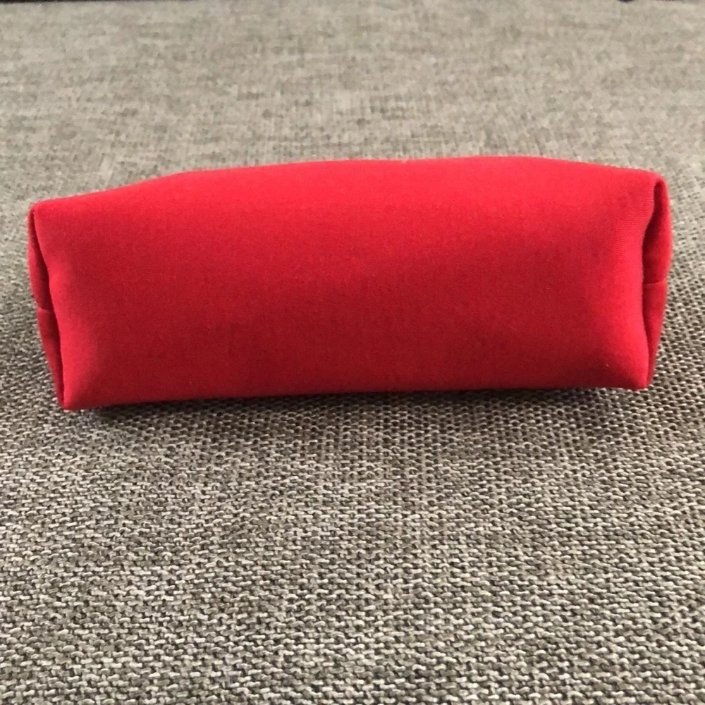 Dior Beauty Makeup Logo Small Luxury Pouch Gift Authentic Red - Picture 11 of 17